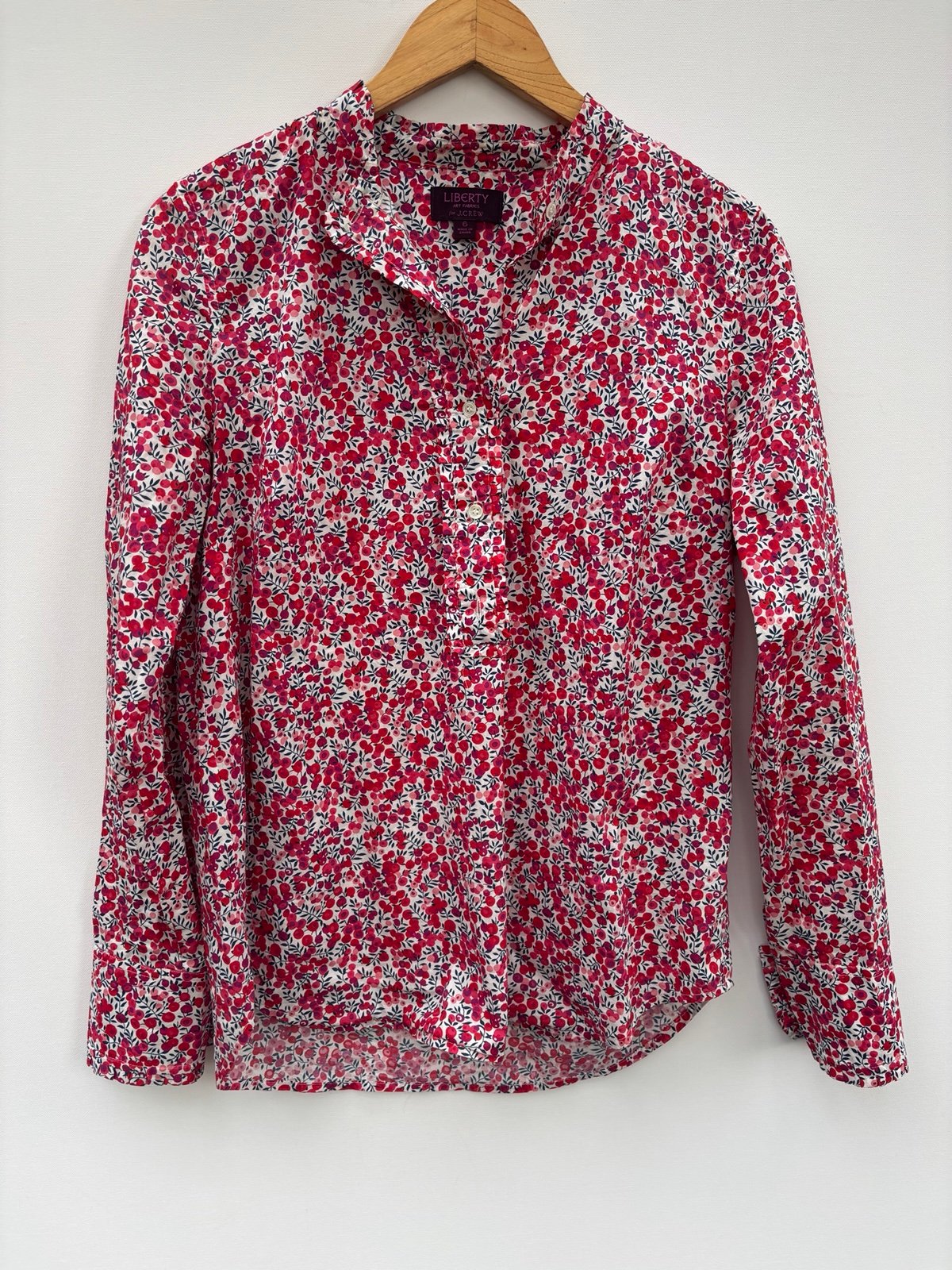 J Crew Liberty Wiltshire Floral Shirt