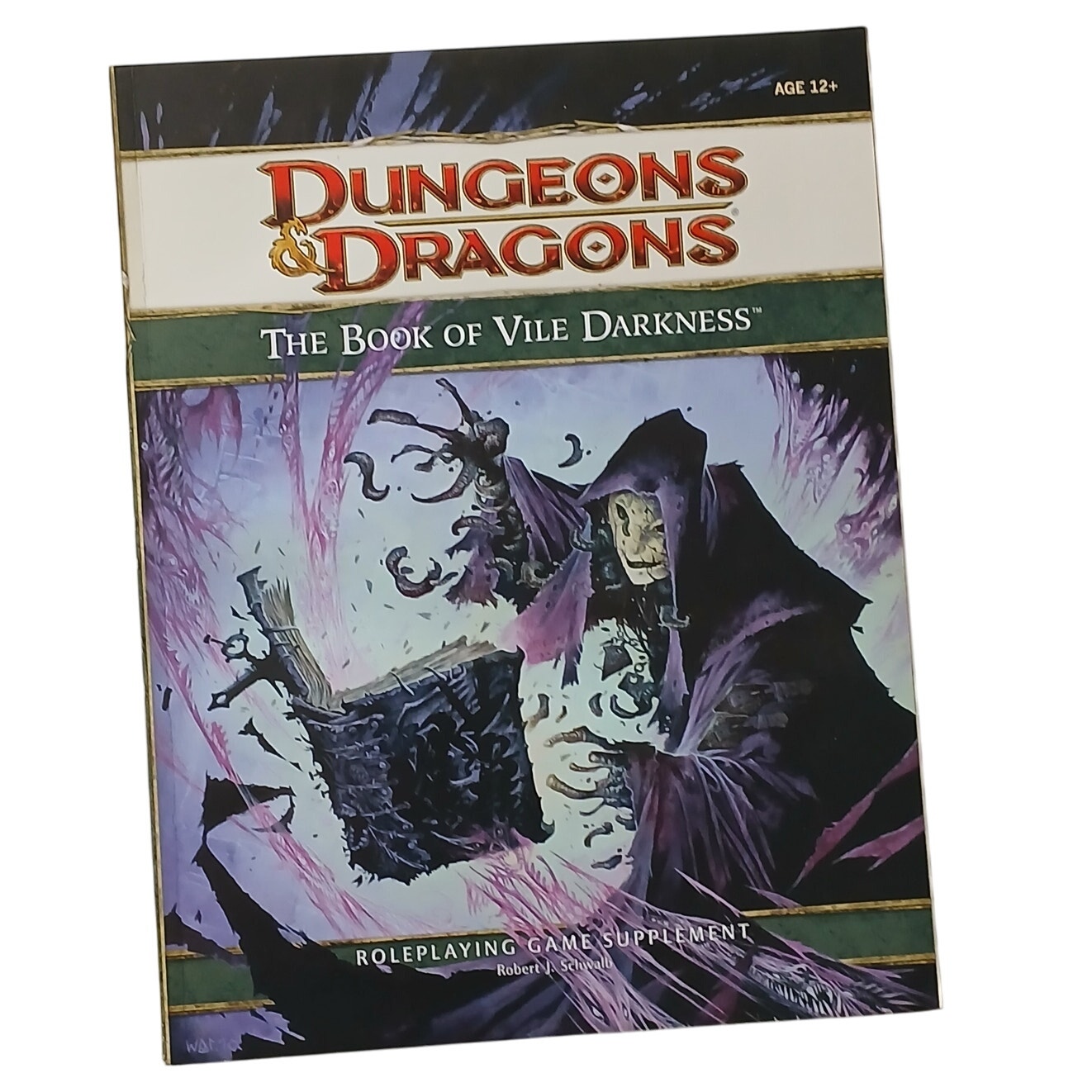 DUNGEONS & DRAGONS The Book Of Darkness Roleplaying Game Supplemt