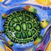 MAUI BY DESIGN Humuhumu Mango Mike Hawaiin Fish Sea Turtles Plate Hand Painted