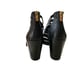 Isola Ianna Gladiator Sandals Stacked Heel Leather Black Womens Size 10 NEW
