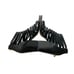 Isola Ianna Gladiator Sandals Stacked Heel Leather Black Womens Size 10 NEW