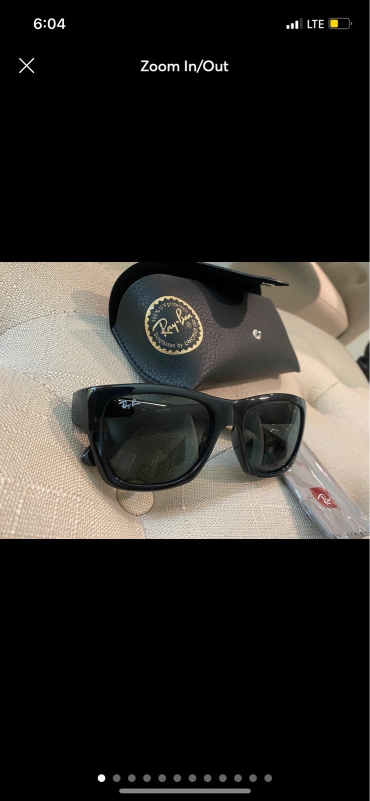 Sunglasses NWT ray ban black sunglasses 4194 53