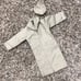Vintage 60s Premier Togs Ken Boy Barbie Doll Clothes Trench Coat Overcoat Hat