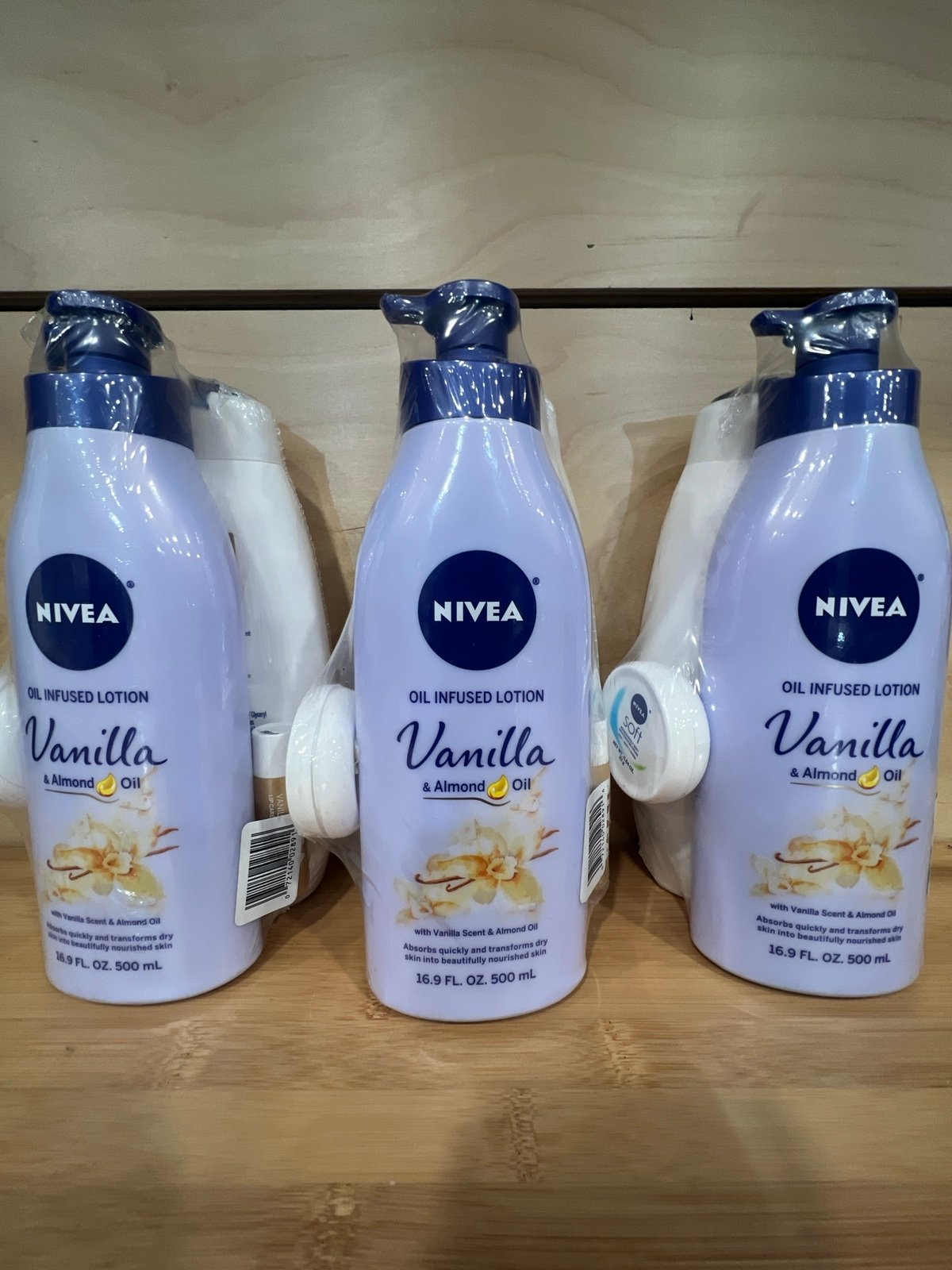 Nivea 4 pack combo (3 pack)