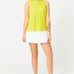 EleVen Can’t Stop Won’t Stop Ribbed Skirt White Lg