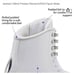 New! Jackson Ultima Women's Finesse Series 150 Figure Ice Skates SZ 2