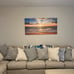 24.00 x 48.00 Wall Art Decor Large Canvas Print Picture Sunrise Ocean Beach