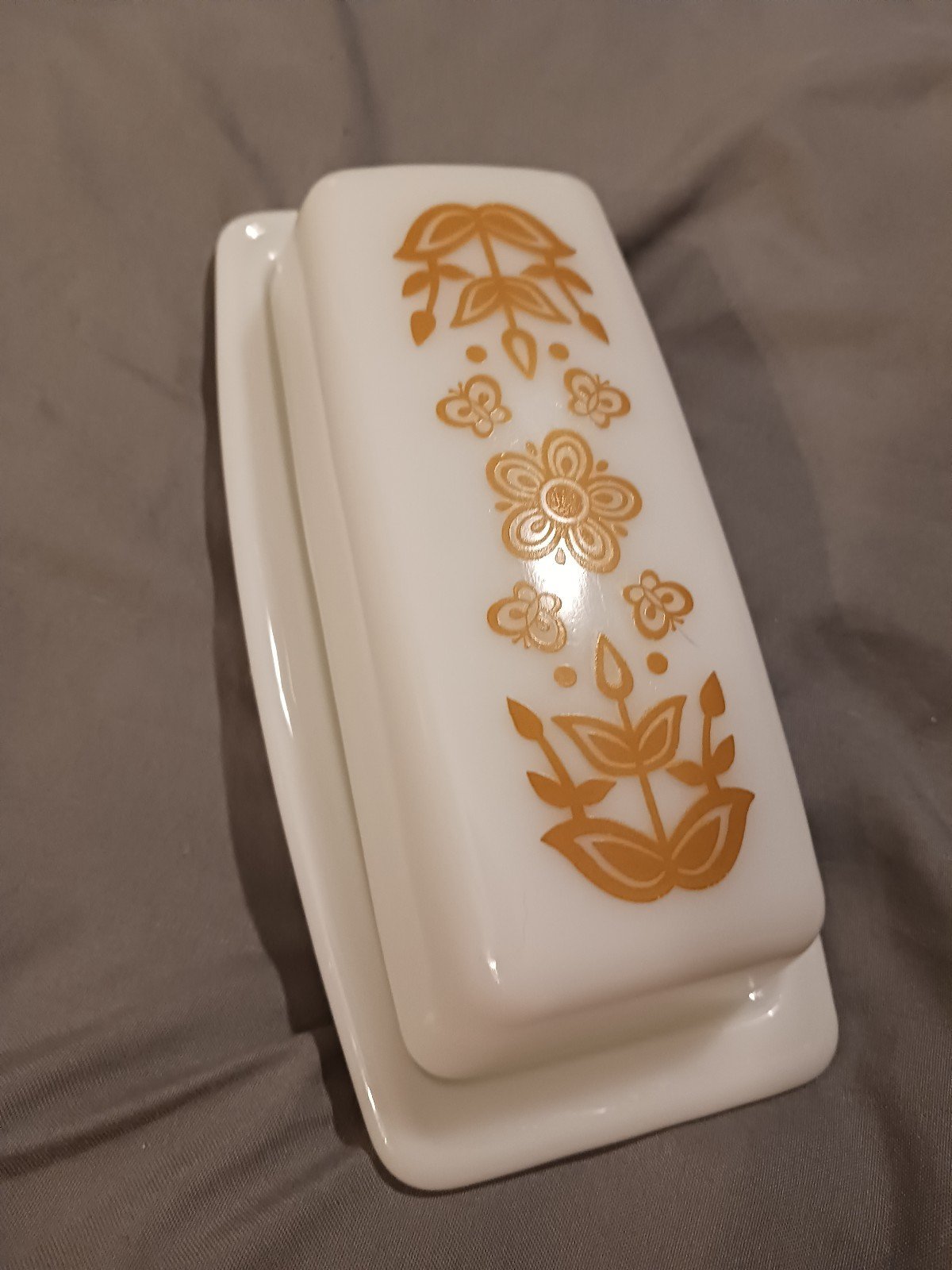 Vintage PYREX Butter Dish