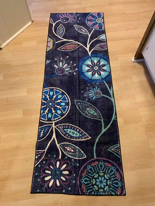 Runner Rug Kitchen Runner Rugs, 2x6 Washable Rug, Floral Non-Slip