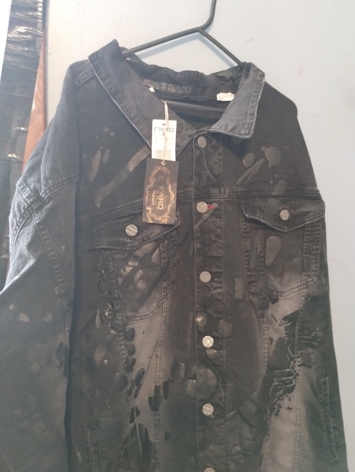 Size 5x jean jacket w/tages