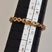 Pandora 14K Gold Small Roses Ring. Size 6.75.