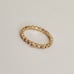 Pandora 14K Gold Small Roses Ring. Size 6.75.