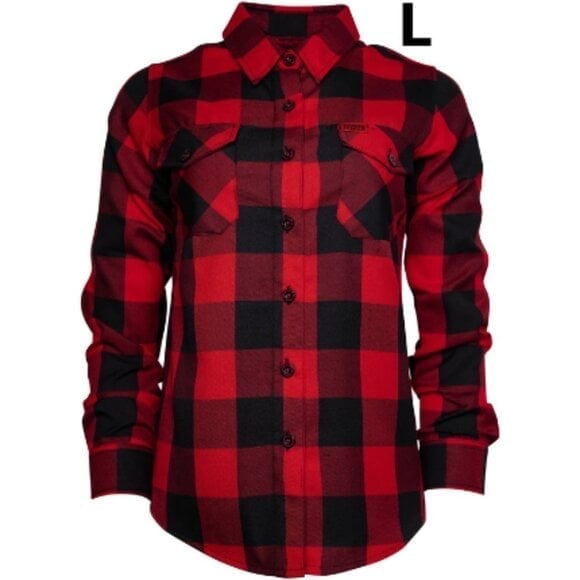 DIXXON Flannel REDRUM 10YR Flannel Shirt - Women's L