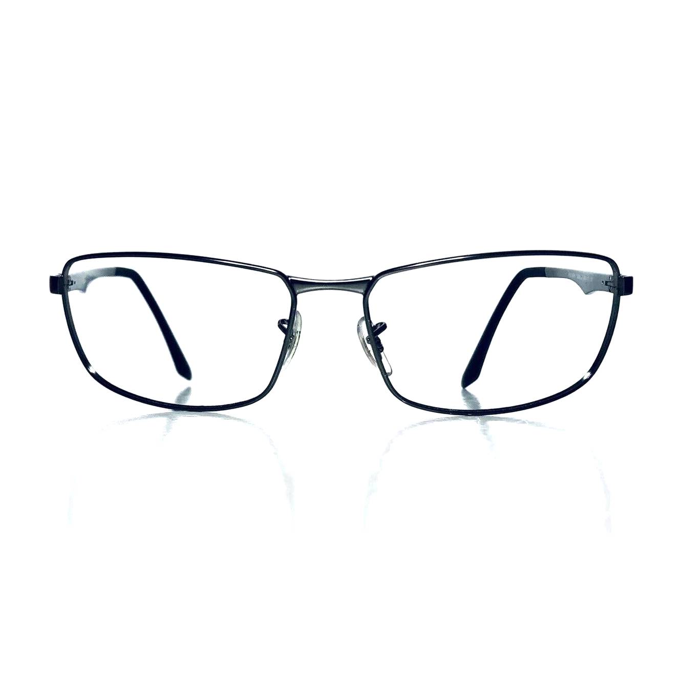 RayBan Silver Rectangular Wrap Glasses