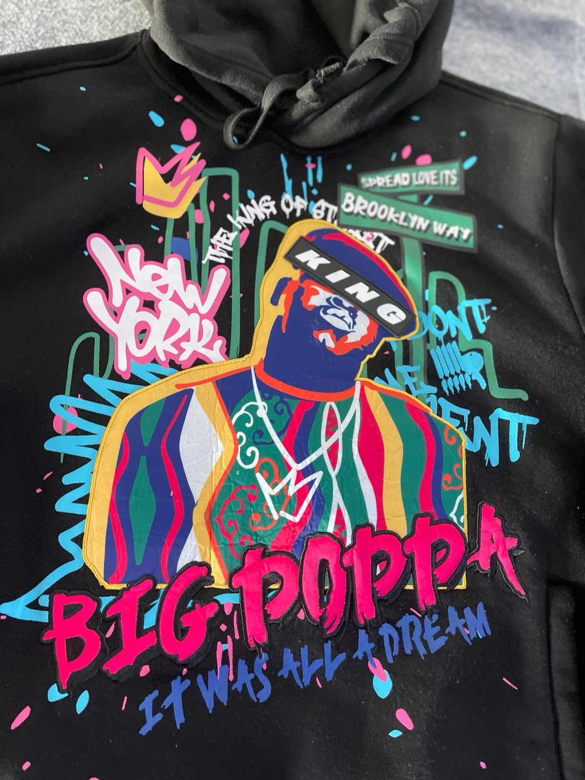 Biggie Smalls AOP Celebration Hoodie