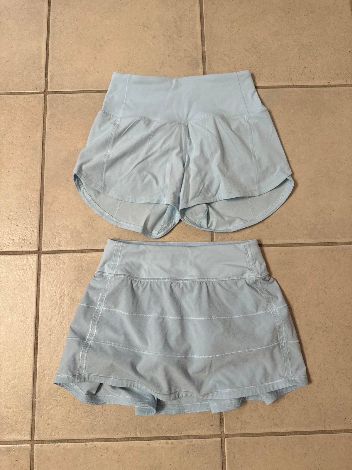 Lululemon speed up shorts, skirt (bundle)