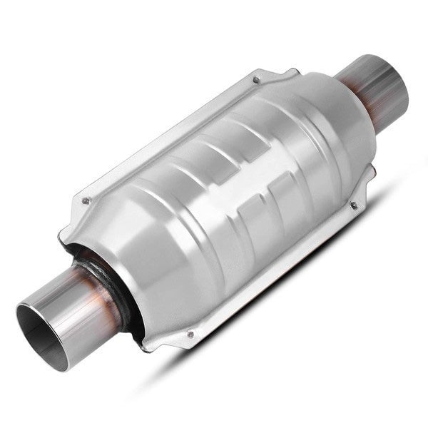 Universal Catalytic Converter with Heat Shield (EPA Compliant) 2 Inlet/Outlet