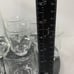 VINTAGE MCM SASAKI Crystal glass Martini set