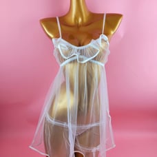 Babydoll bride Slips & Thong & Leg Ring