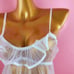 Babydoll bride Slips & Thong & Leg Ring