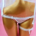 Babydoll bride Slips & Thong & Leg Ring