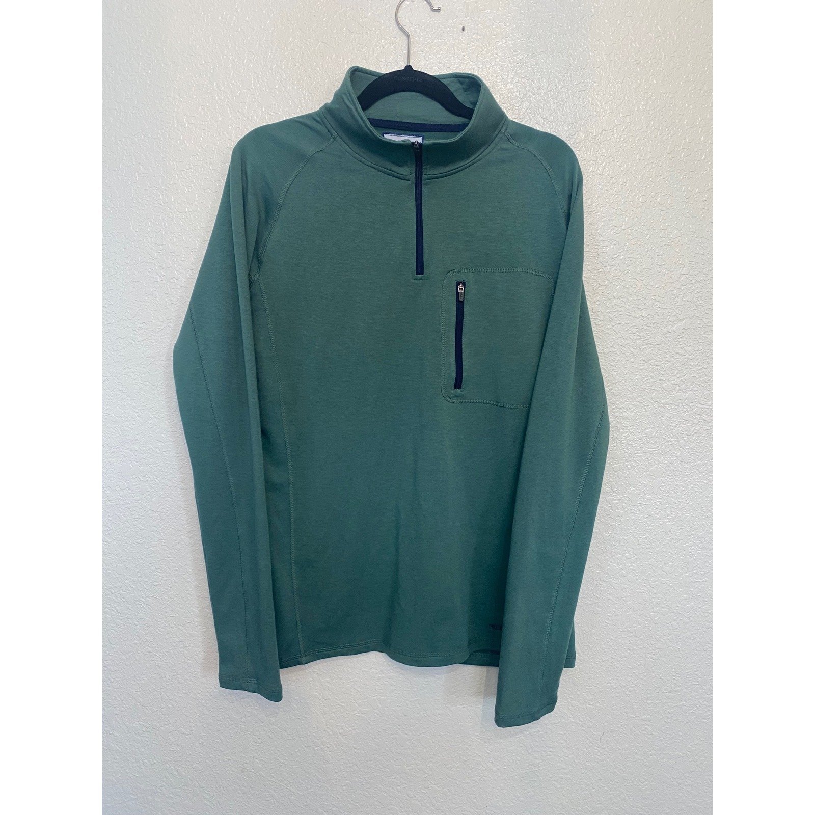 Properly Tied Bay Pullover Hunter GreenMen's size M