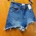 NEW Abercrombie & Fitch The Cutoff Shorts High Rise Curve Love 6 28 NWT