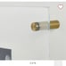 Pottery Barn Brass and Acrylic Floating Frame
