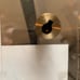 Pottery Barn Brass and Acrylic Floating Frame