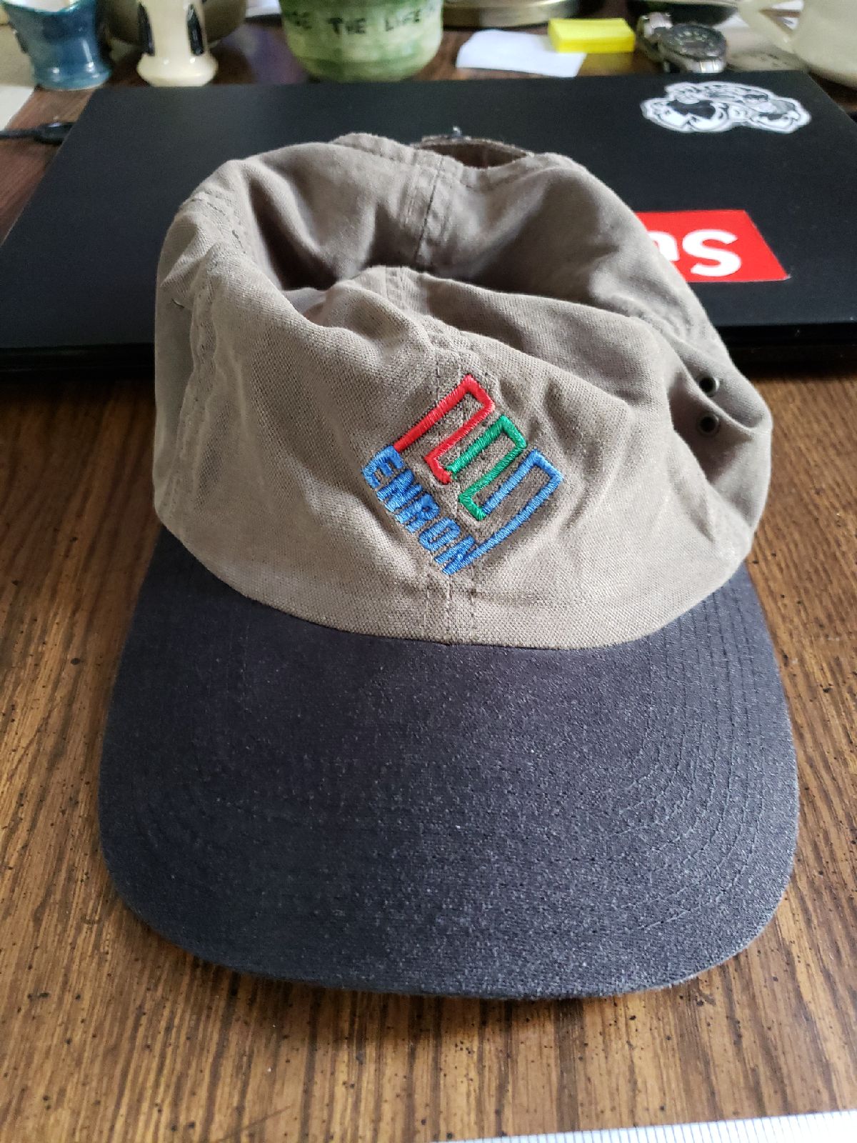 Hat Vintage Enron Original Logo