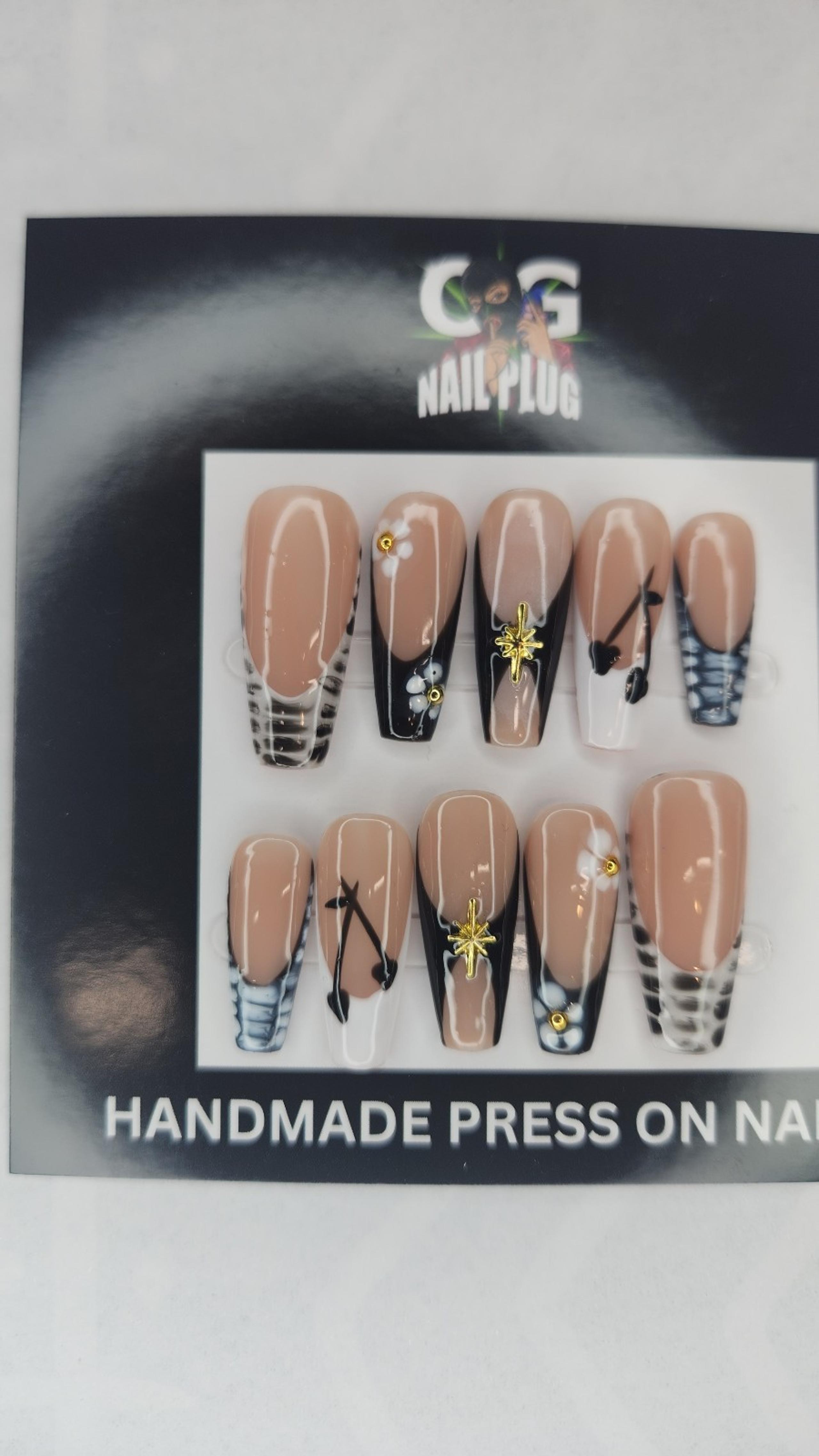 Handmade press on nails