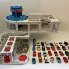 Micro Machines cars and playset