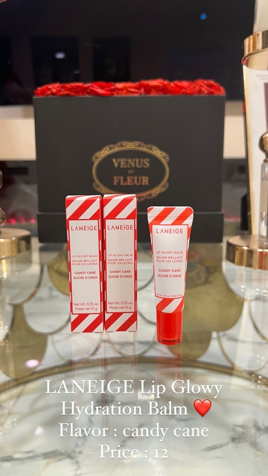 LANEIGE Lip Glowy Lightweight Hydration Balm with Shea Butter