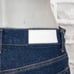 RE/DONE Women's 70s Straight Denim Jeans in dark Blue Regid Like Size 27