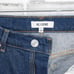 RE/DONE Women's 70s Straight Denim Jeans in dark Blue Regid Like Size 27
