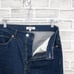 RE/DONE Women's 70s Straight Denim Jeans in dark Blue Regid Like Size 27