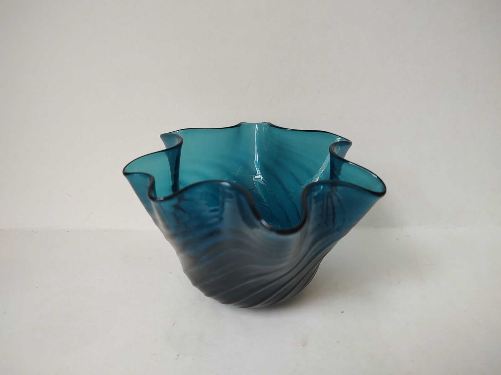 Vintage Pairpoint glass vase votive bowl