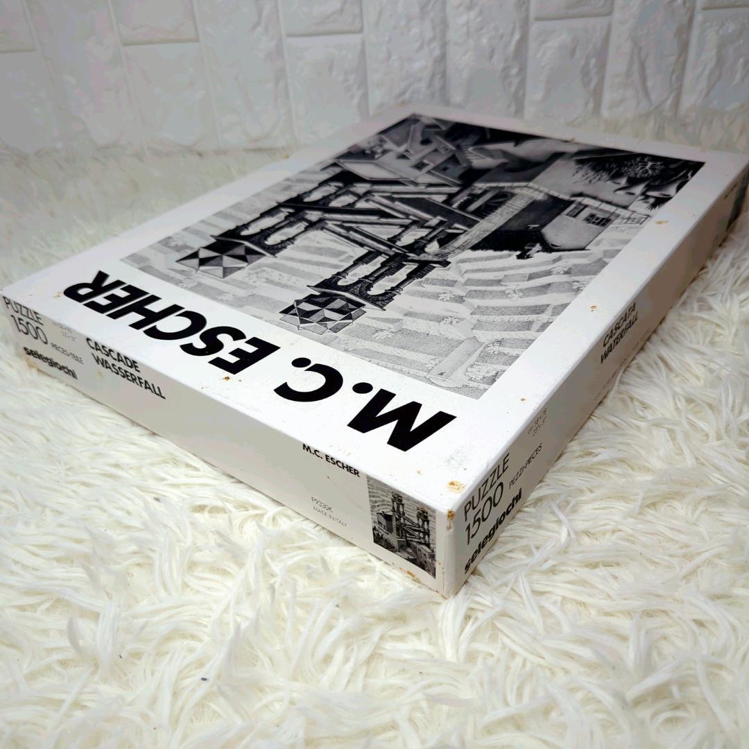 Vintage】 M.C. Escher Jigsaw Puzzle 1500 Pieces Unopened