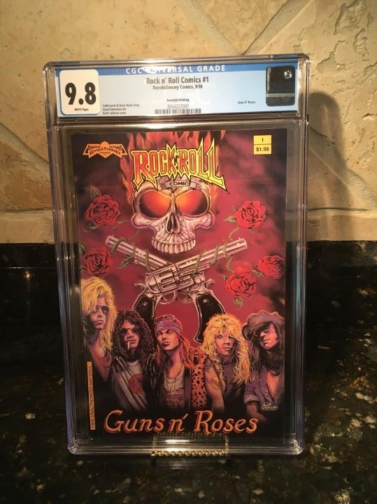 Guns & Roses Comic 1989 OOP CGC 9.8