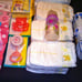 Baby carriage diaper cakes boy