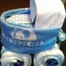 Baby carriage diaper cakes boy