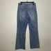 Oat New York Jeans Women's Size 8/29 Wide Leg Light Wash Raw Hem High Rise Denim