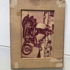 Vintage motorcycle photo