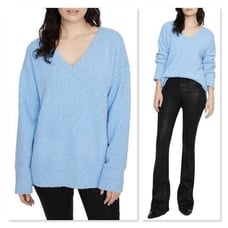 Sanctuary V-Neck Teddy Sweater sz XXL