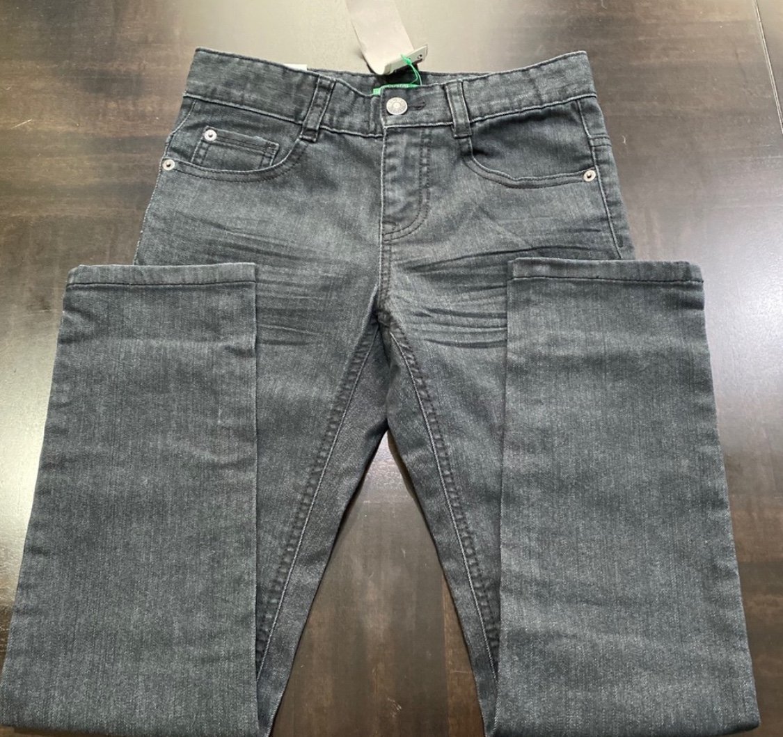Size Large 8-9 Years United Colors of Benetton Stretch Skinny Fit Kid Boys Pants