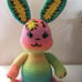 Springtime Rainbow Easter Bunny