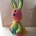 Springtime Rainbow Easter Bunny