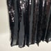New Express High Waisted Sequin Pleated Midi Skirt size XS