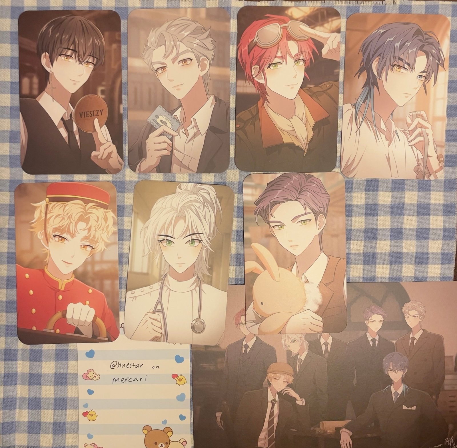 Enhypen memorabilia dark moon special album card and ID set