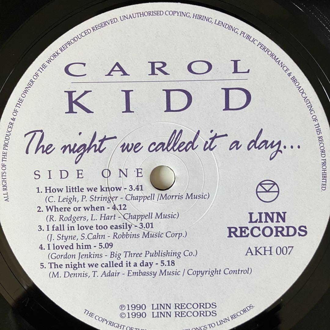 Carol Kidd/The Night We Called It A Day Other